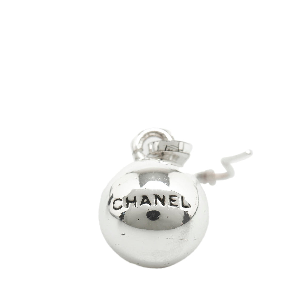 CHANEL CC Ball Earrings Costume Earrings