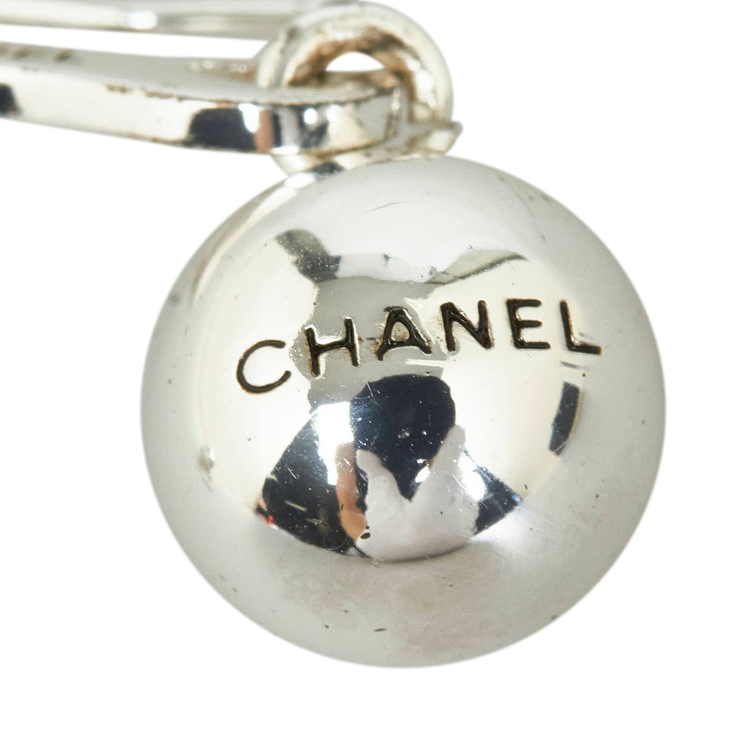 CHANEL CC Ball Earrings Costume Earrings