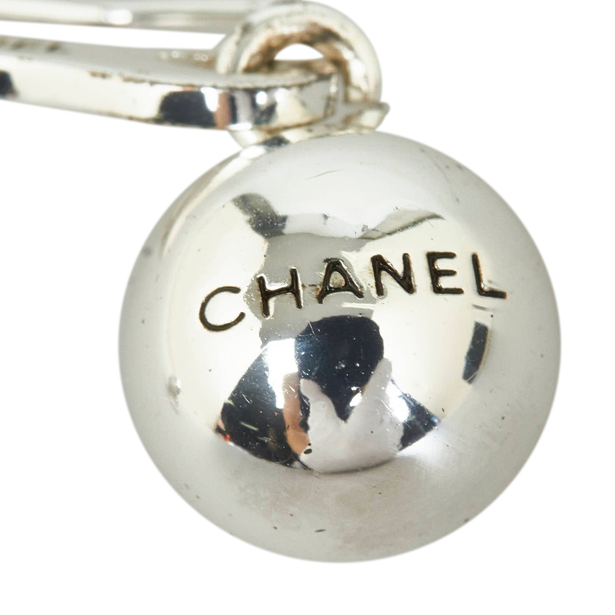 CHANEL CC Ball Earrings Costume Earrings