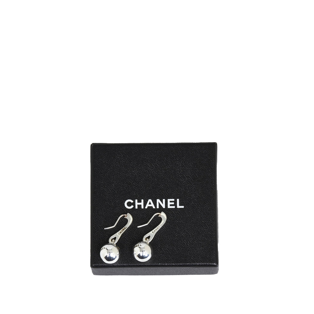 CHANEL CC Ball Earrings Costume Earrings