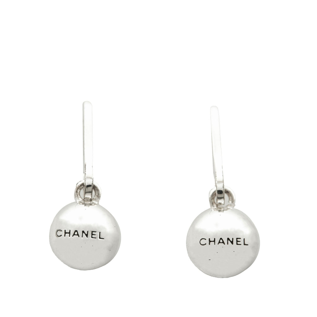 CHANEL CC Ball Earrings Costume Earrings