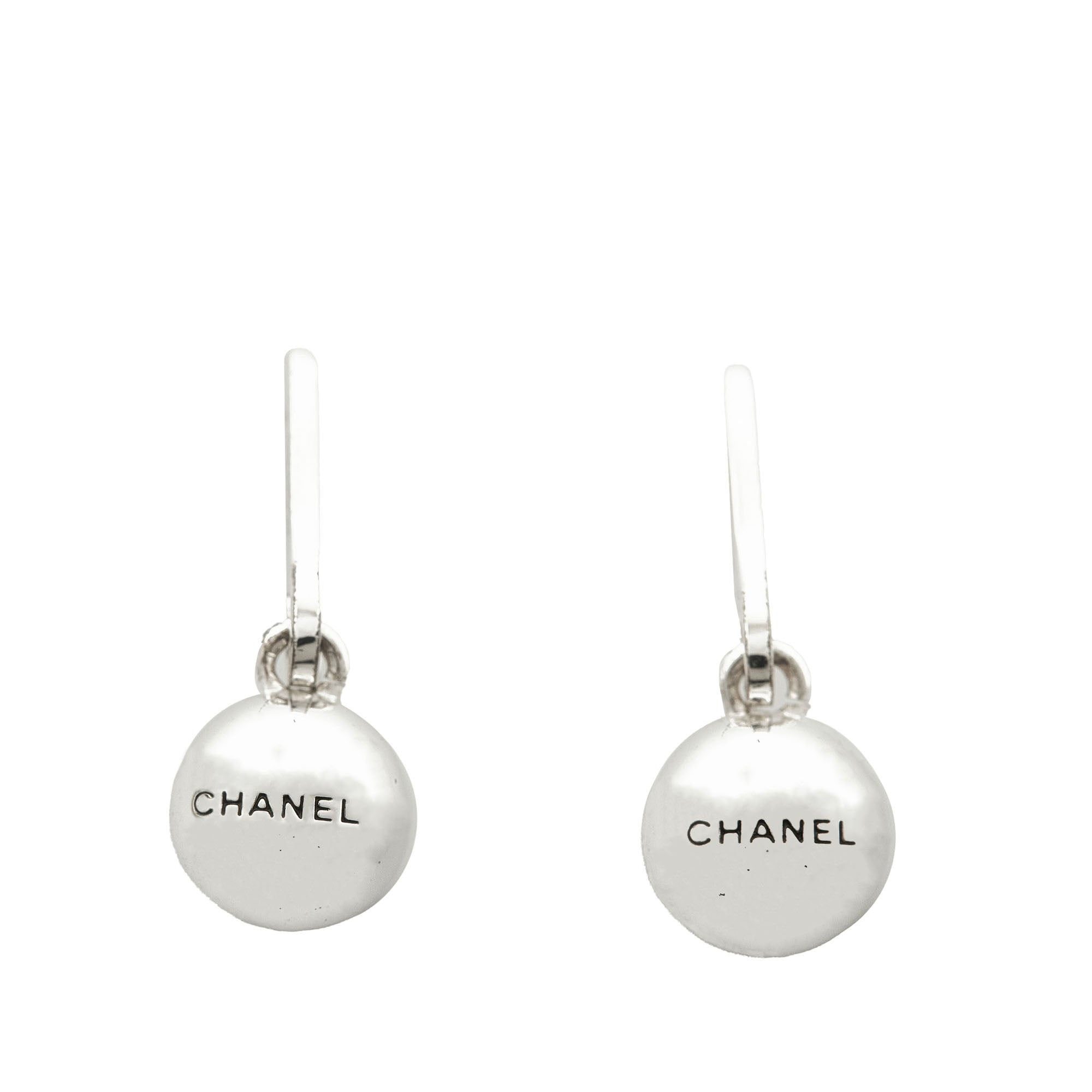 CHANEL CC Ball Earrings Costume Earrings