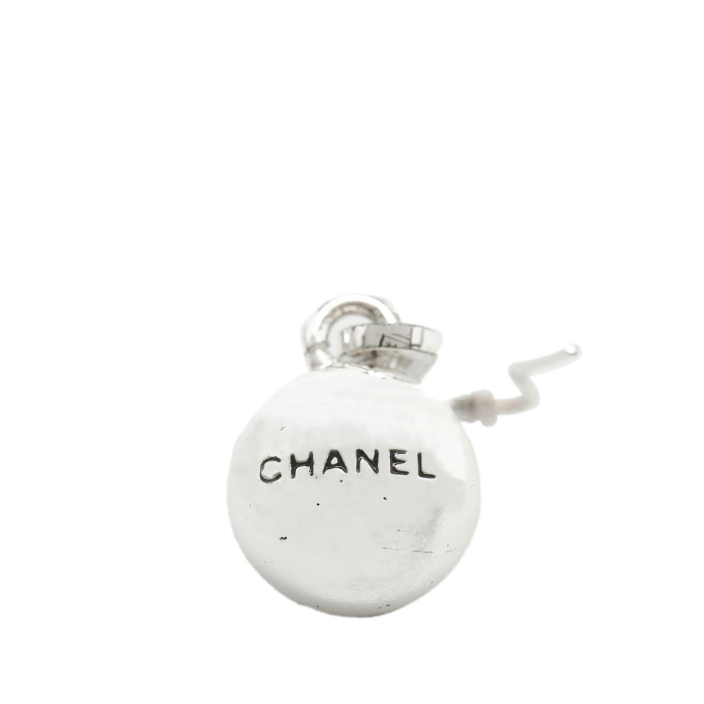 CHANEL CC Ball Earrings Costume Earrings