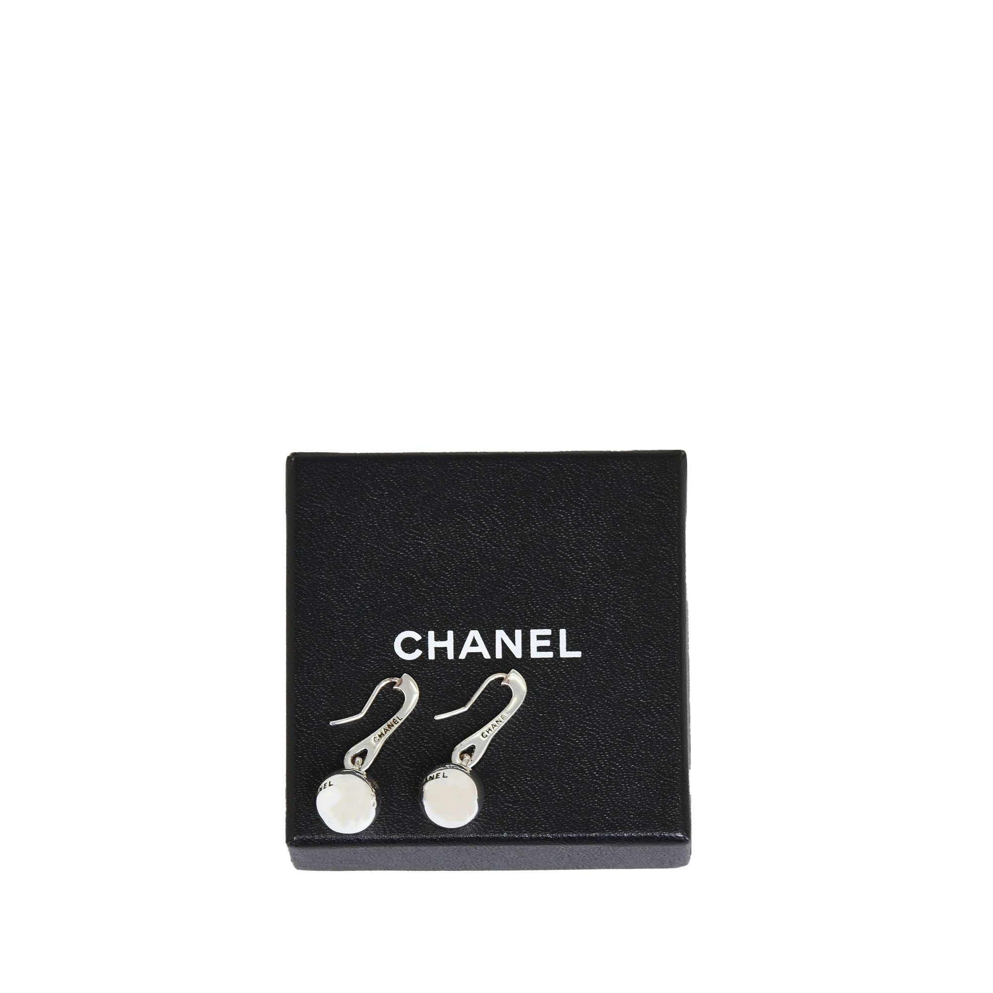 CHANEL CC Ball Earrings Costume Earrings