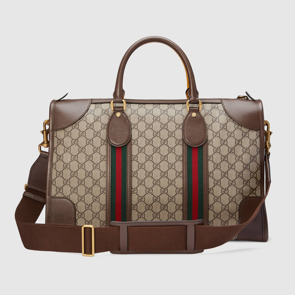 Gucci Soft GG Supreme Duffle Bag Beige