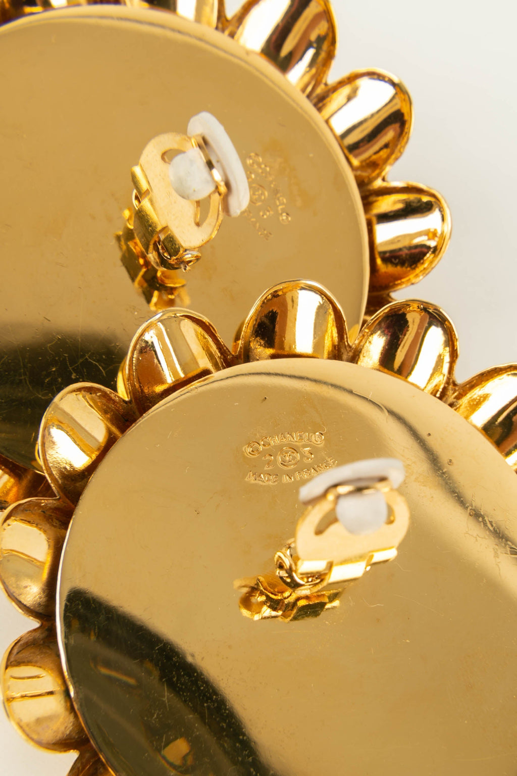 Boucles d'oreilles Chanel 1989