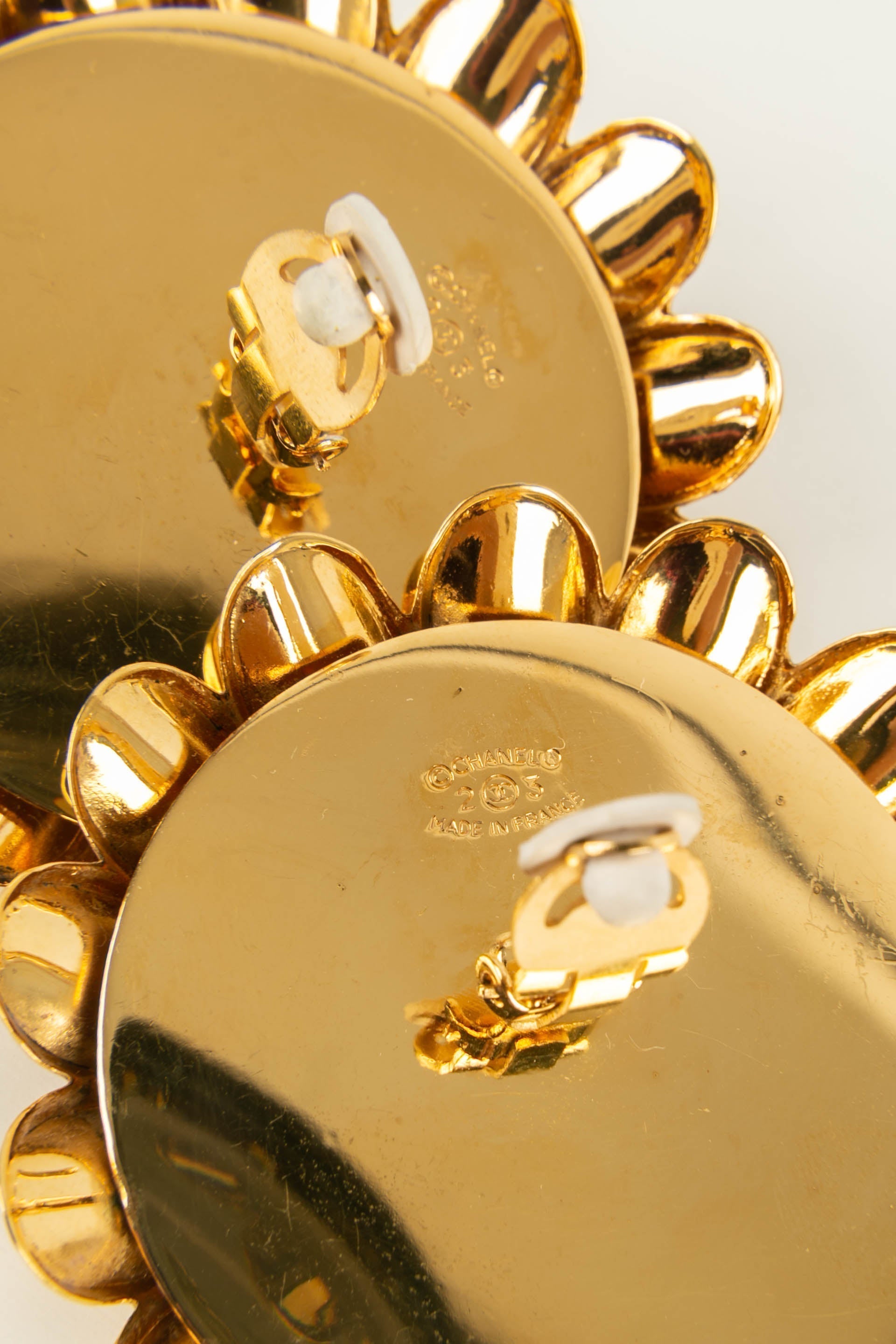 Boucles d'oreilles Chanel 1989