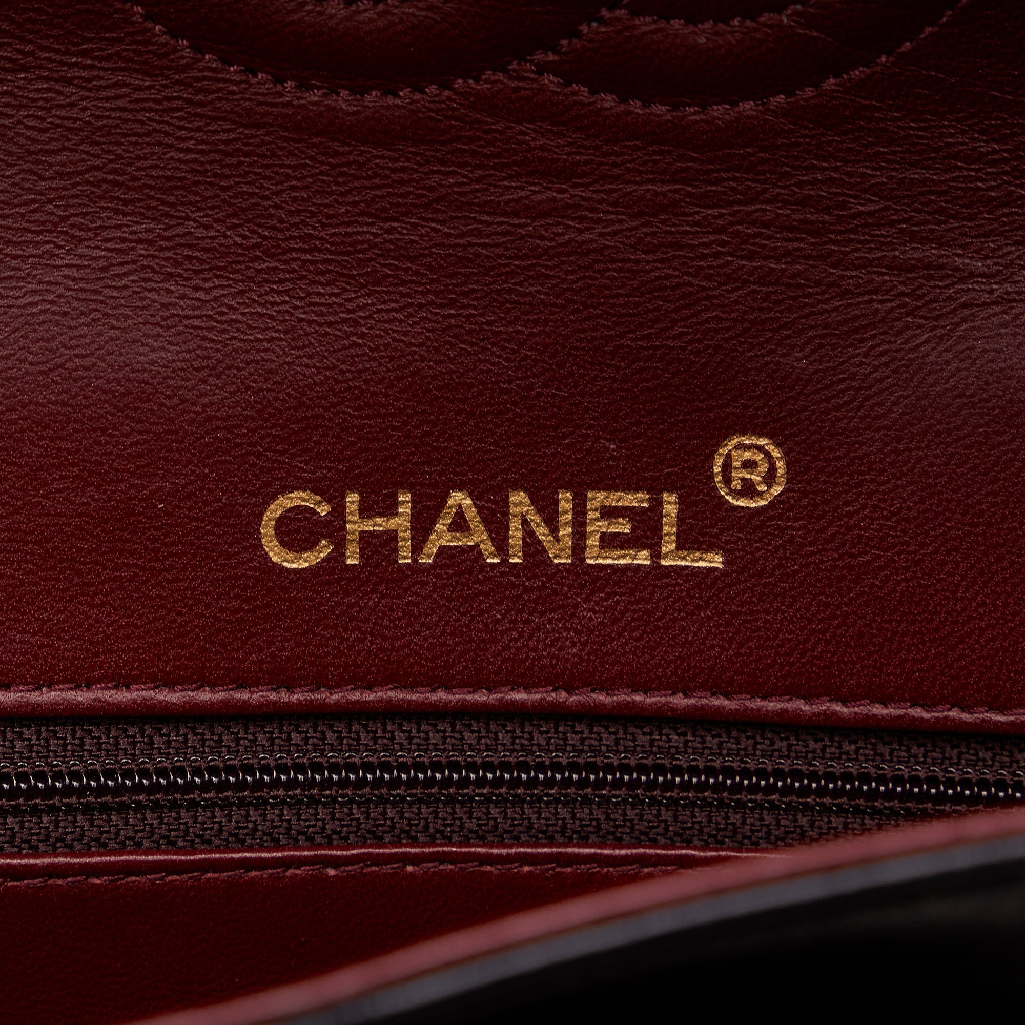 CHANEL Medium Tall Classic Lambskin Double Flap Shoulder Bag