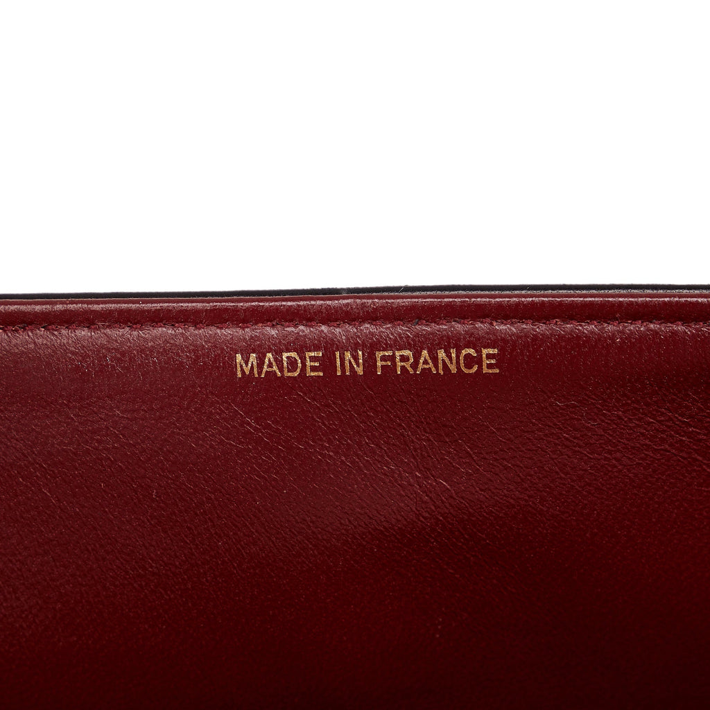 CHANEL Medium Tall Classic Lambskin Double Flap Shoulder Bag