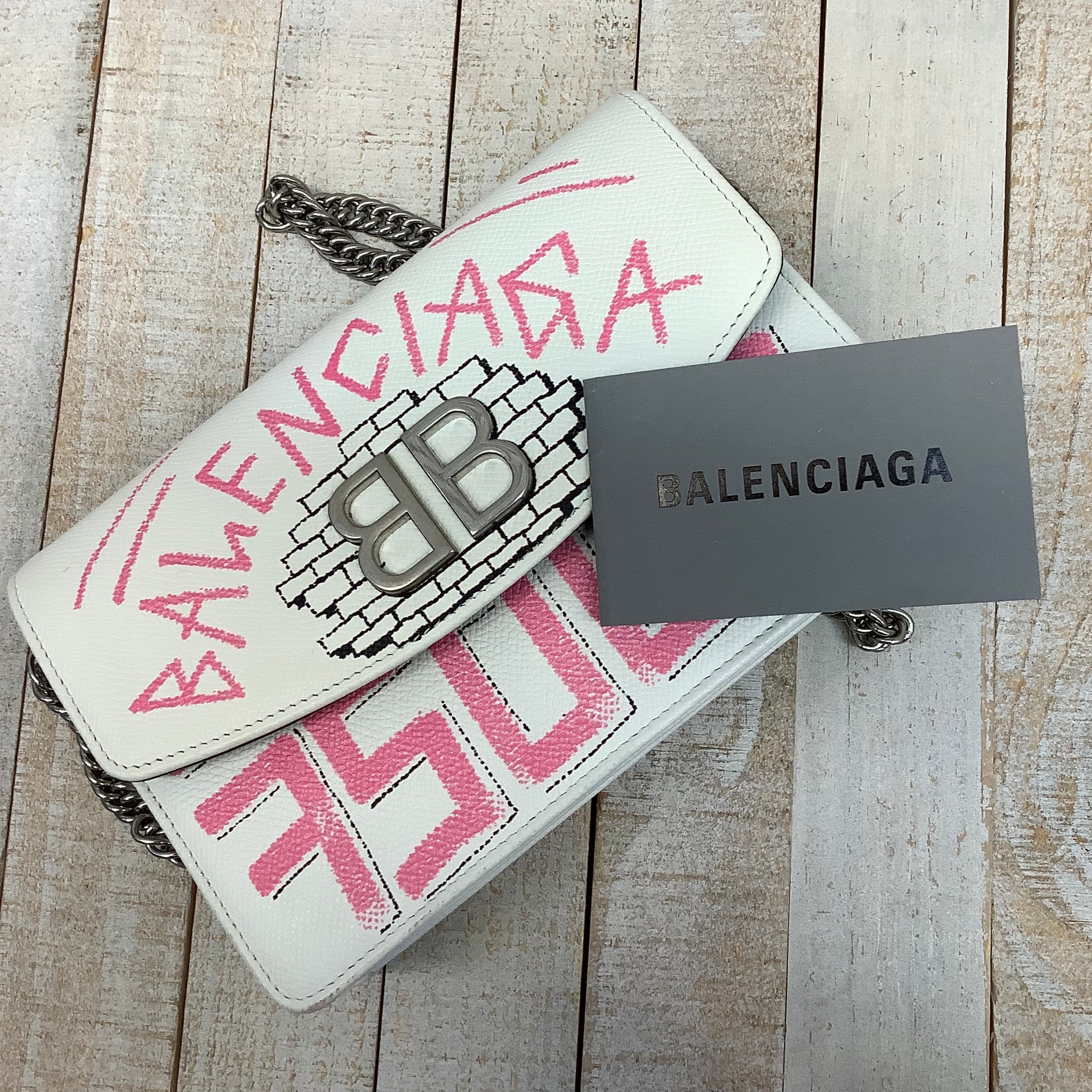 Crossbody Luxury Designer By Balenciaga  Size: Small