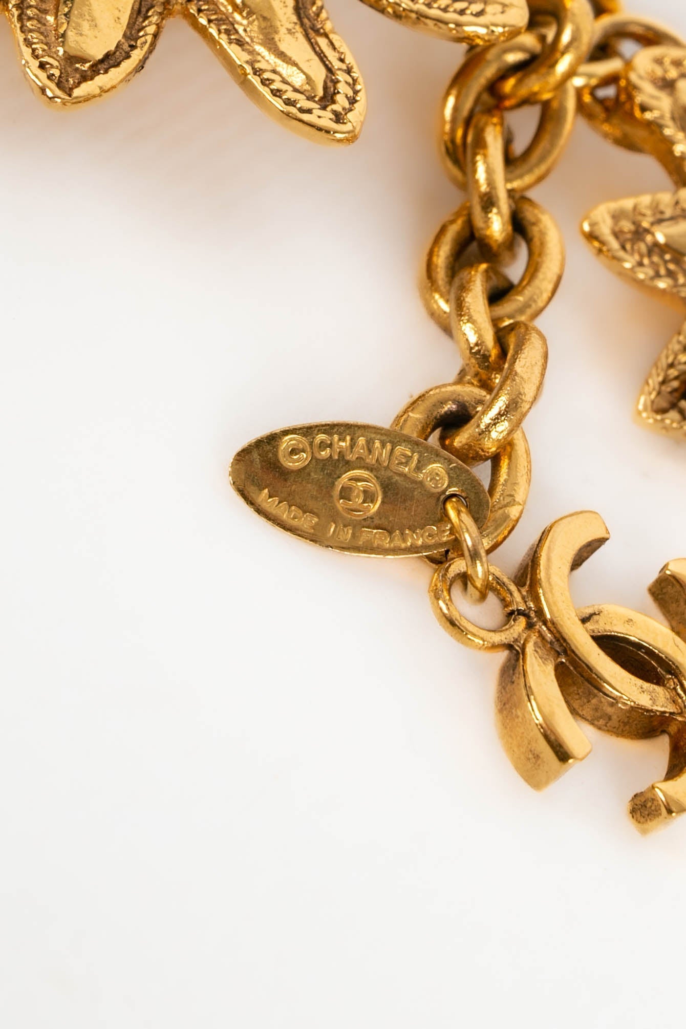 Ceinture "têtes de lion" Chanel