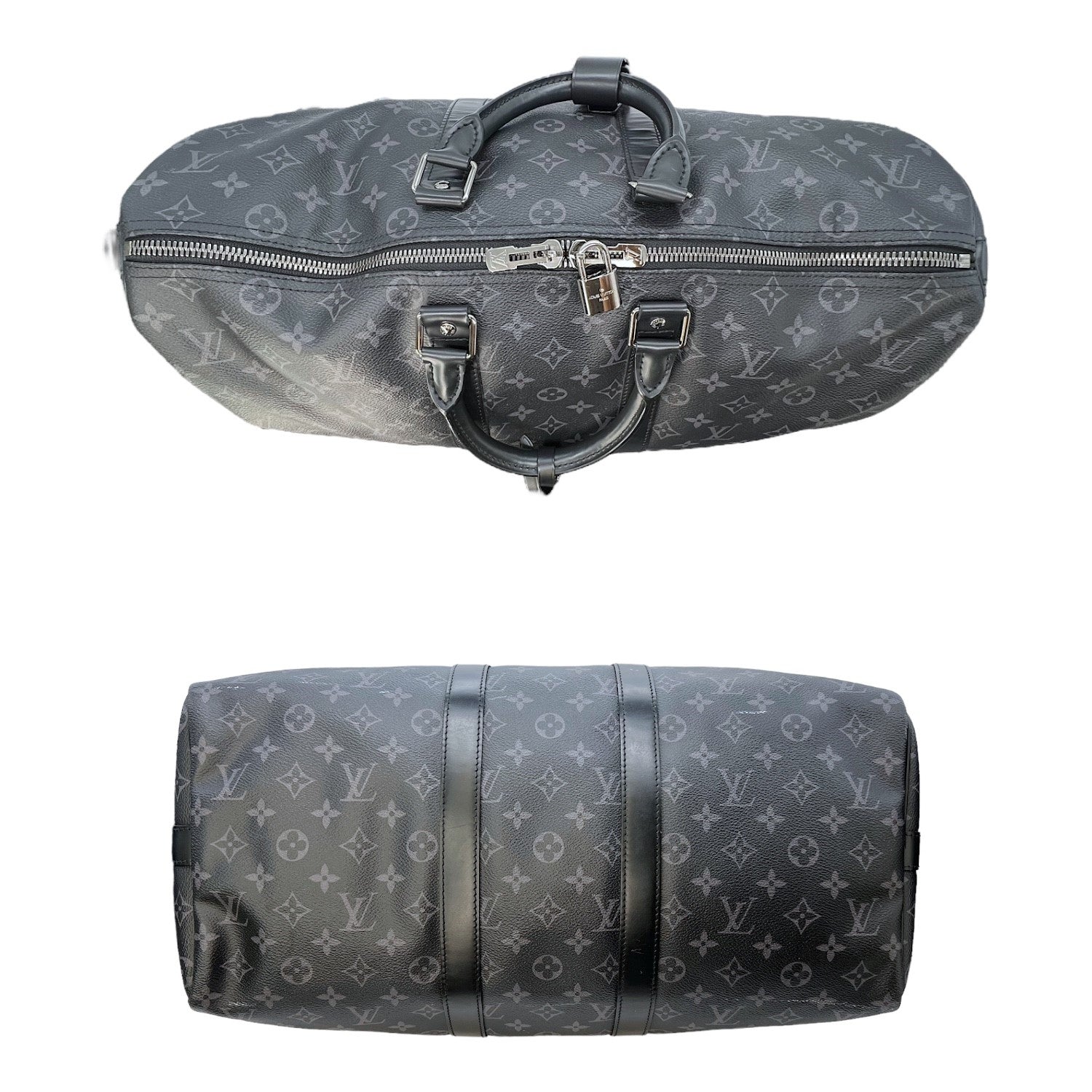 Louis Vuitton Monogram Eclipse Keepall Bandoulière 45
