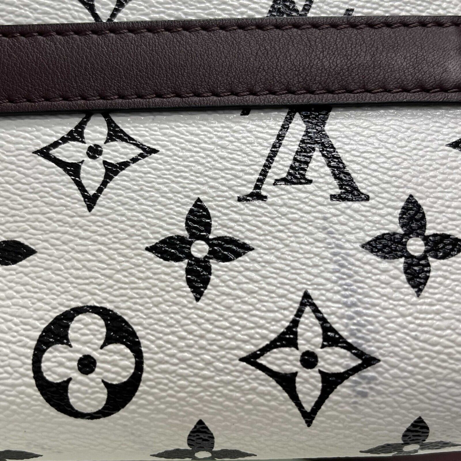 LOUIS VUITTON - Speedy Amazon Bag Monogram Canvas PM White / Brown Crossbody