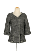 Veste argent��e Chanel