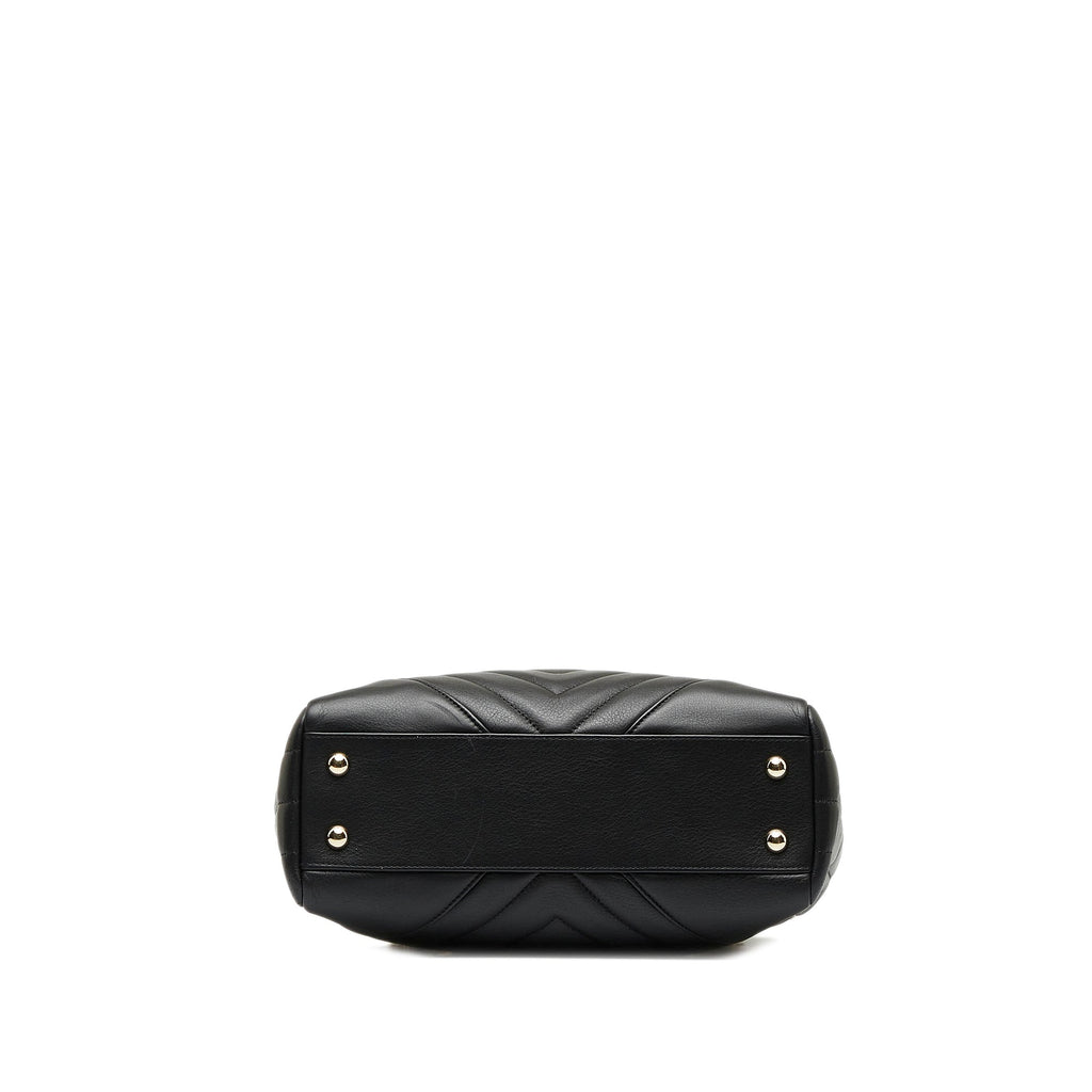 CHANEL CC Chevron Satchel