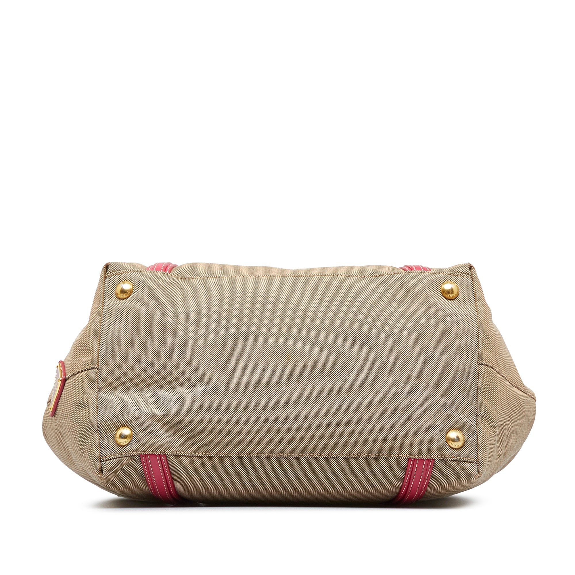 PRADA Canapa Logo Satchel