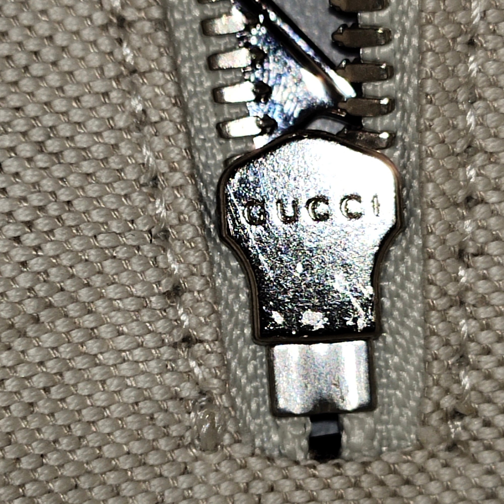 Gucci Square Bag White Perforated GG Embossed Leather