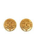CHANEL CC Clip On Earrings Costume Earrings