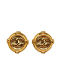 CHANEL CC Clip-on Earrings Costume Earrings