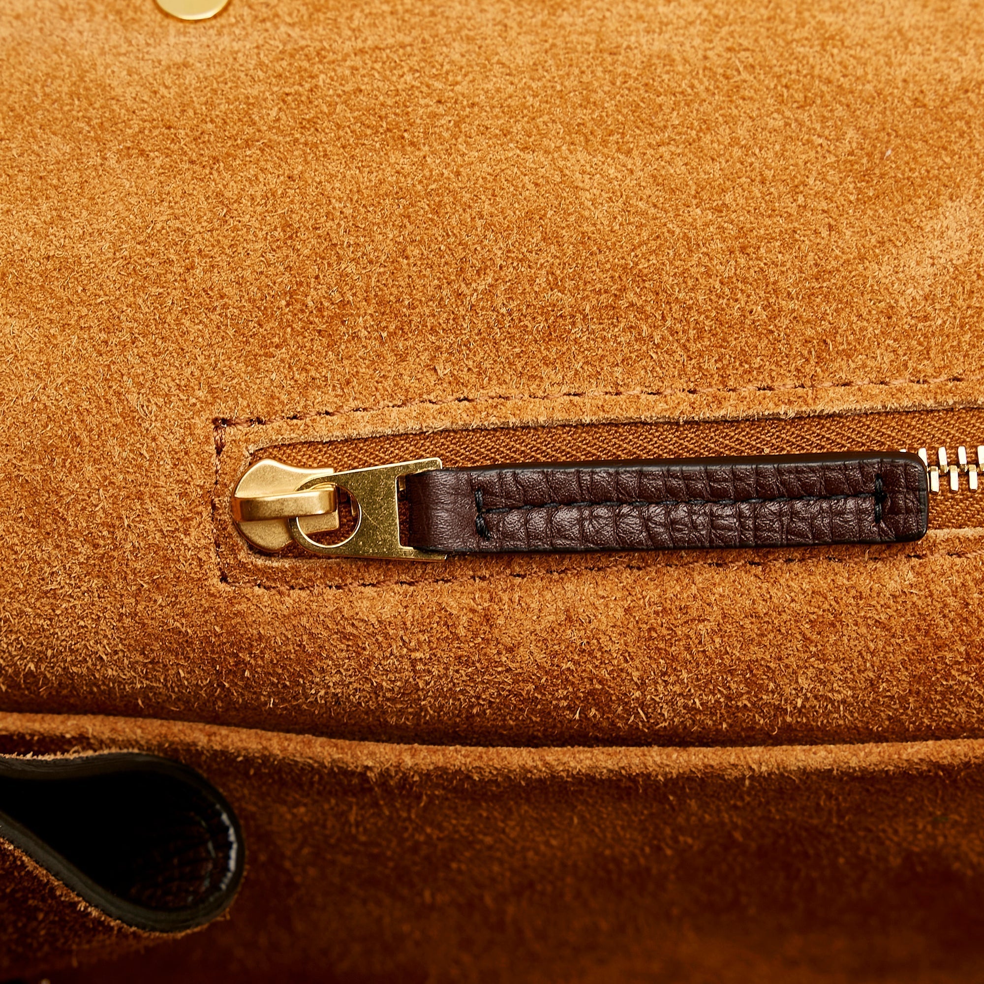 Bottega Veneta Angle Crossbody Bag Large Brown