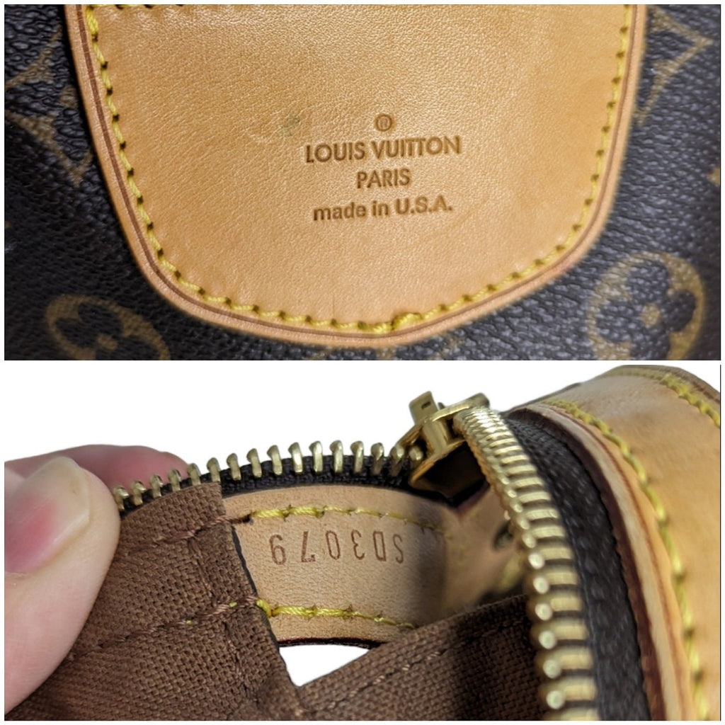 Louis Vuitton Monogram Canvas Stresa GM Satchel
