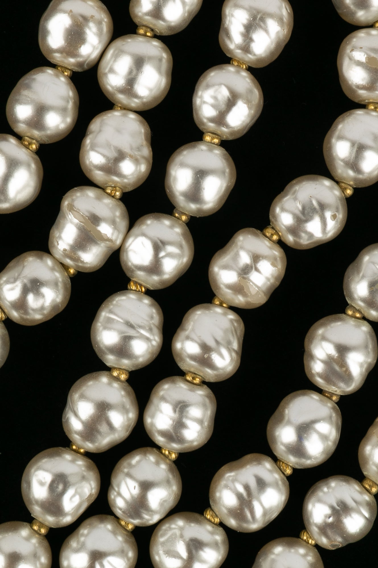 Collier / Sautoir Chanel 1981