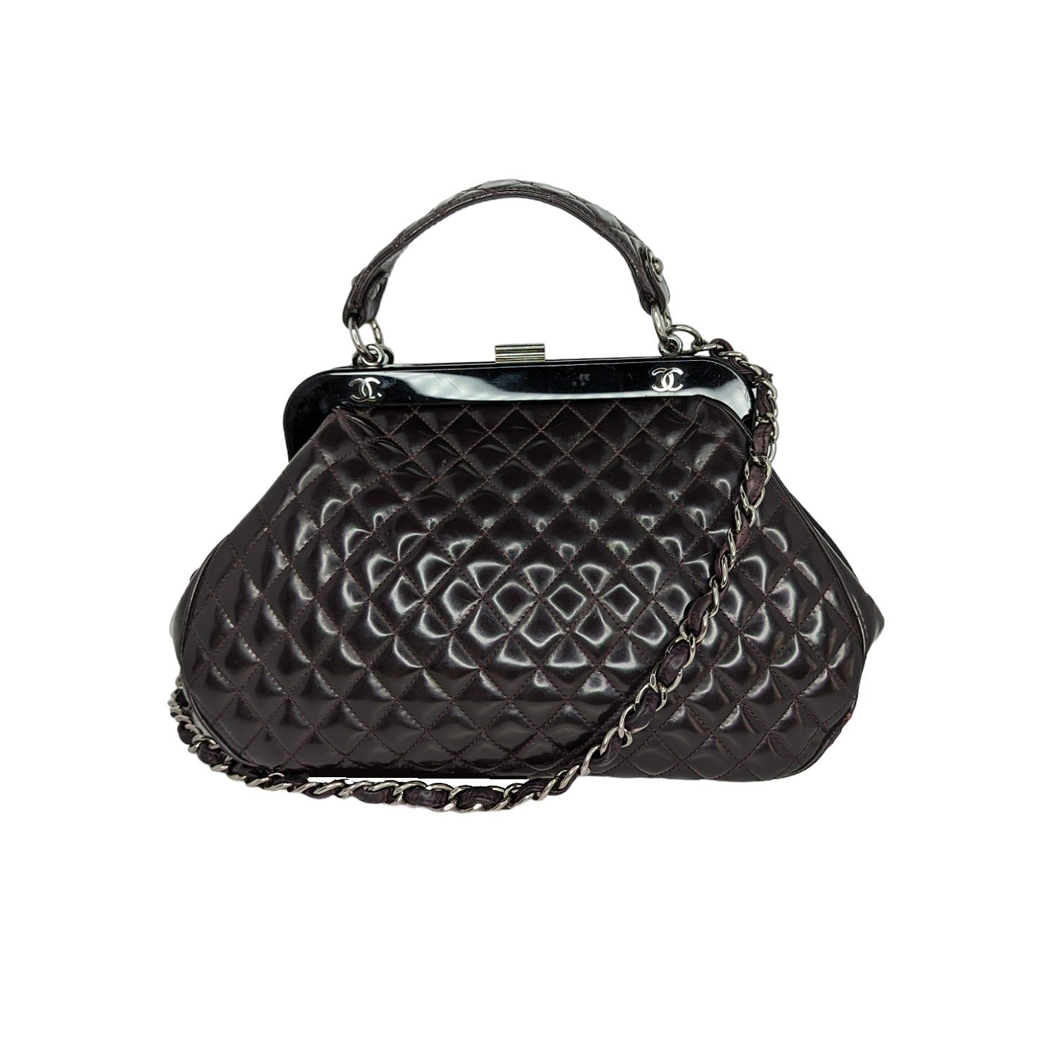 Chanel bag Vintage Mademoiselle Frame Satchel