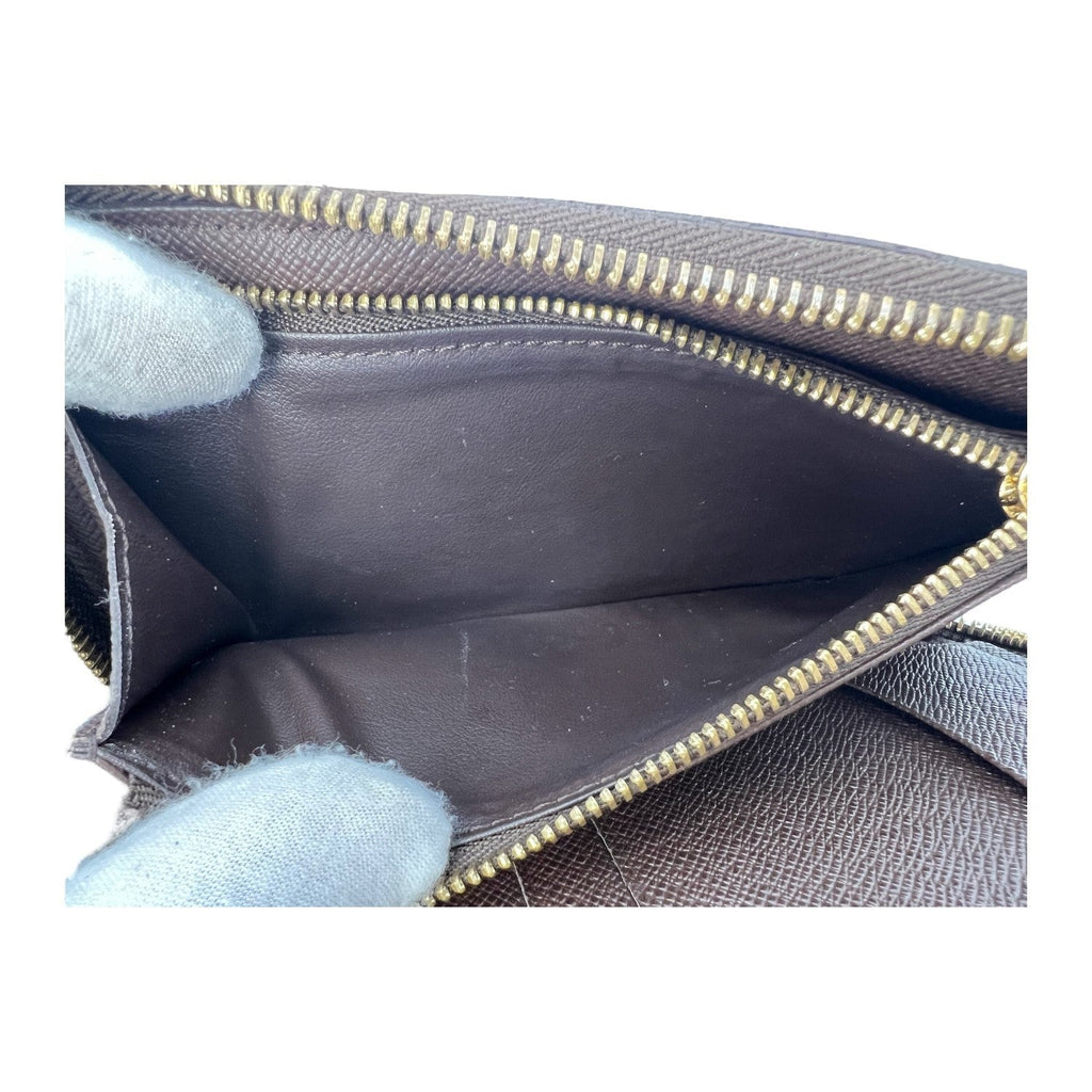 Louis Vuitton Damier Ebene Zippy Compact Wallet