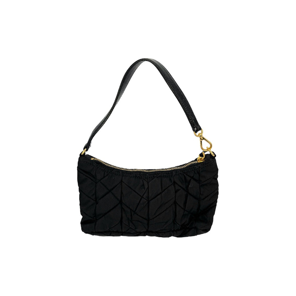Prada Tessuto Nylon Chevron Quilted Mini Bag