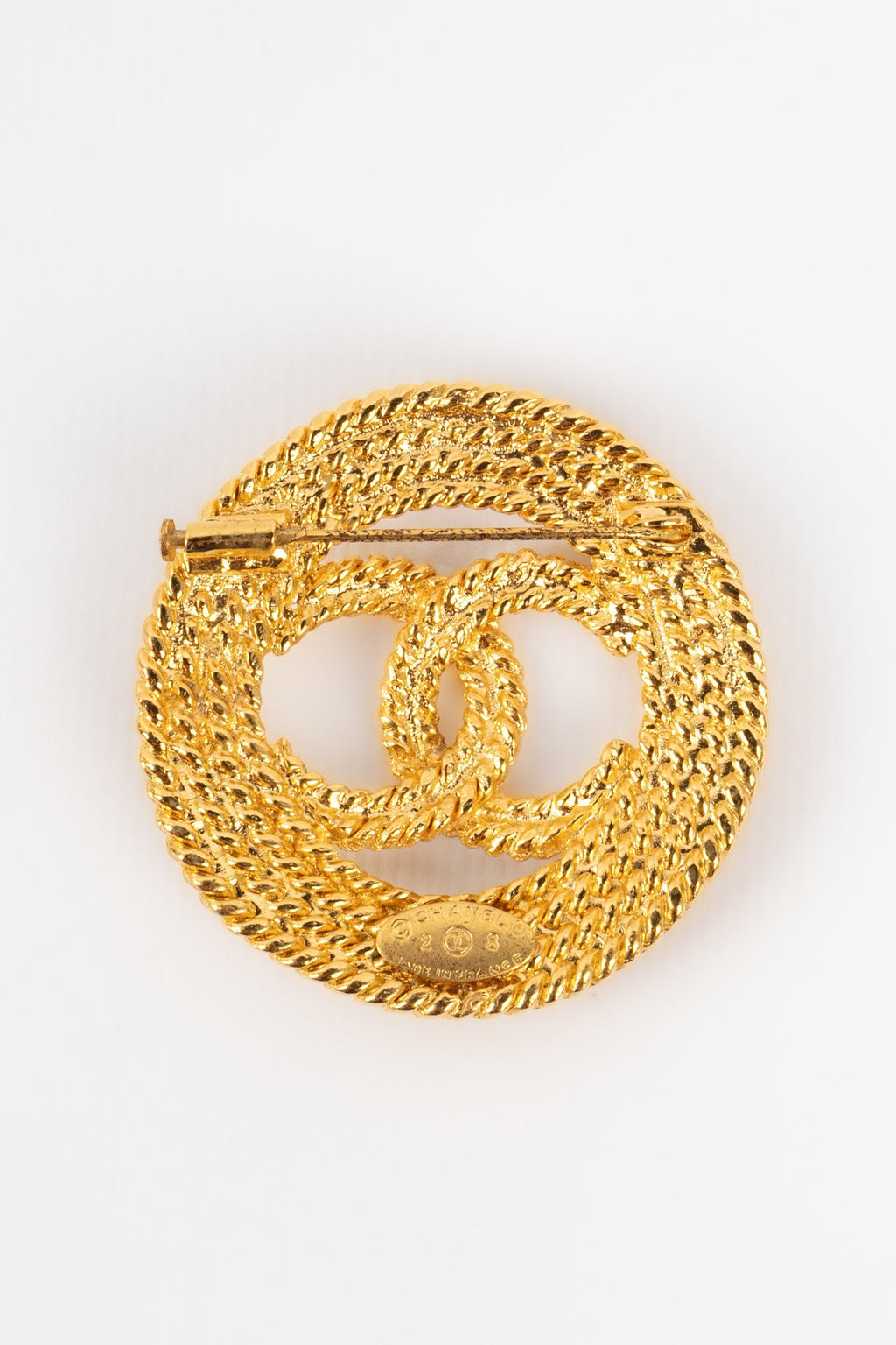 Broche cc Chanel