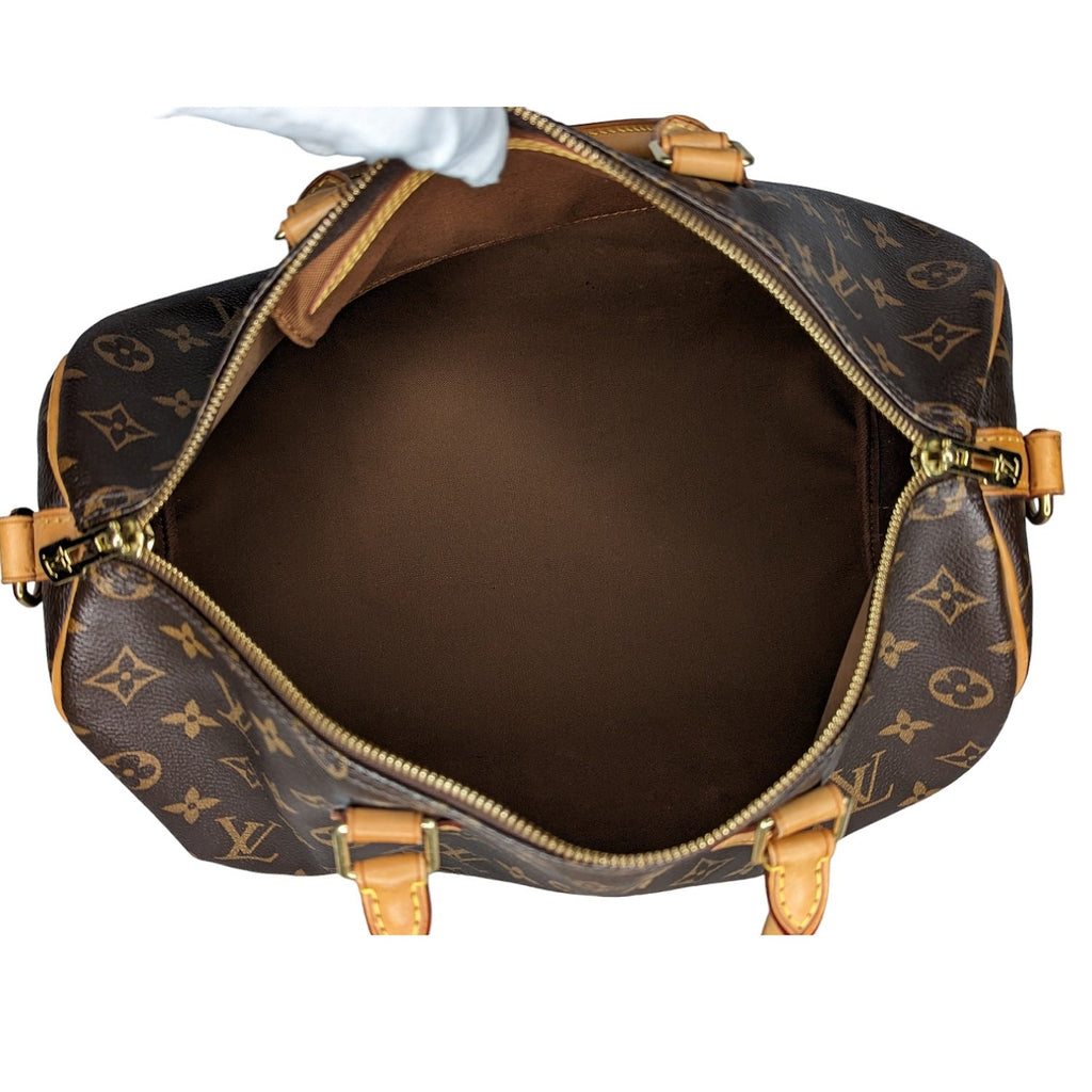 Louis Vuitton Monogram Canvas Speedy Bandouliere 35 Bag