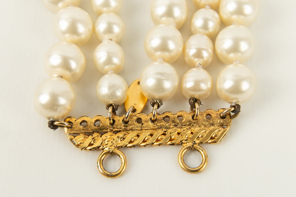 Bracelet de perles nacrées Chanel
