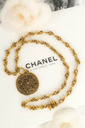 Collier m��daillon Chanel 1986
