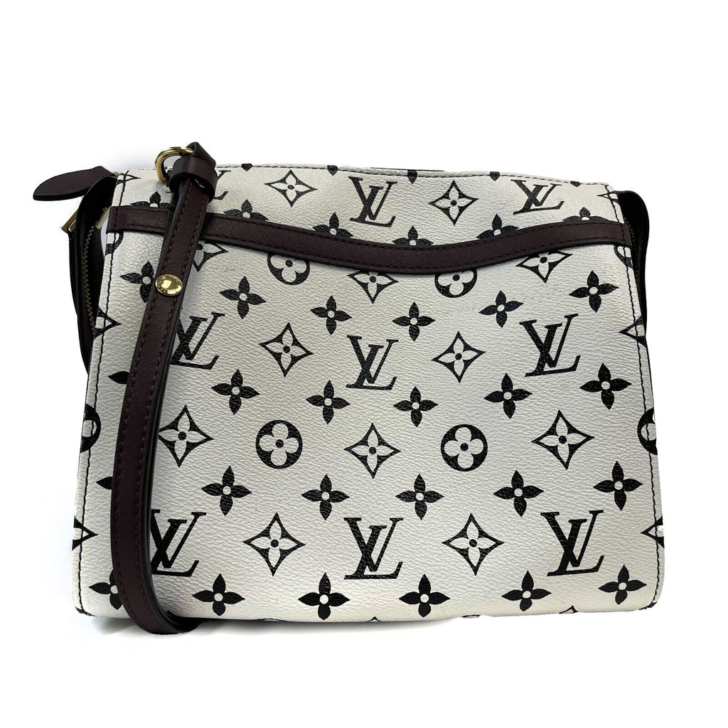 LOUIS VUITTON - Speedy Amazon Bag Monogram Canvas PM White / Brown Crossbody