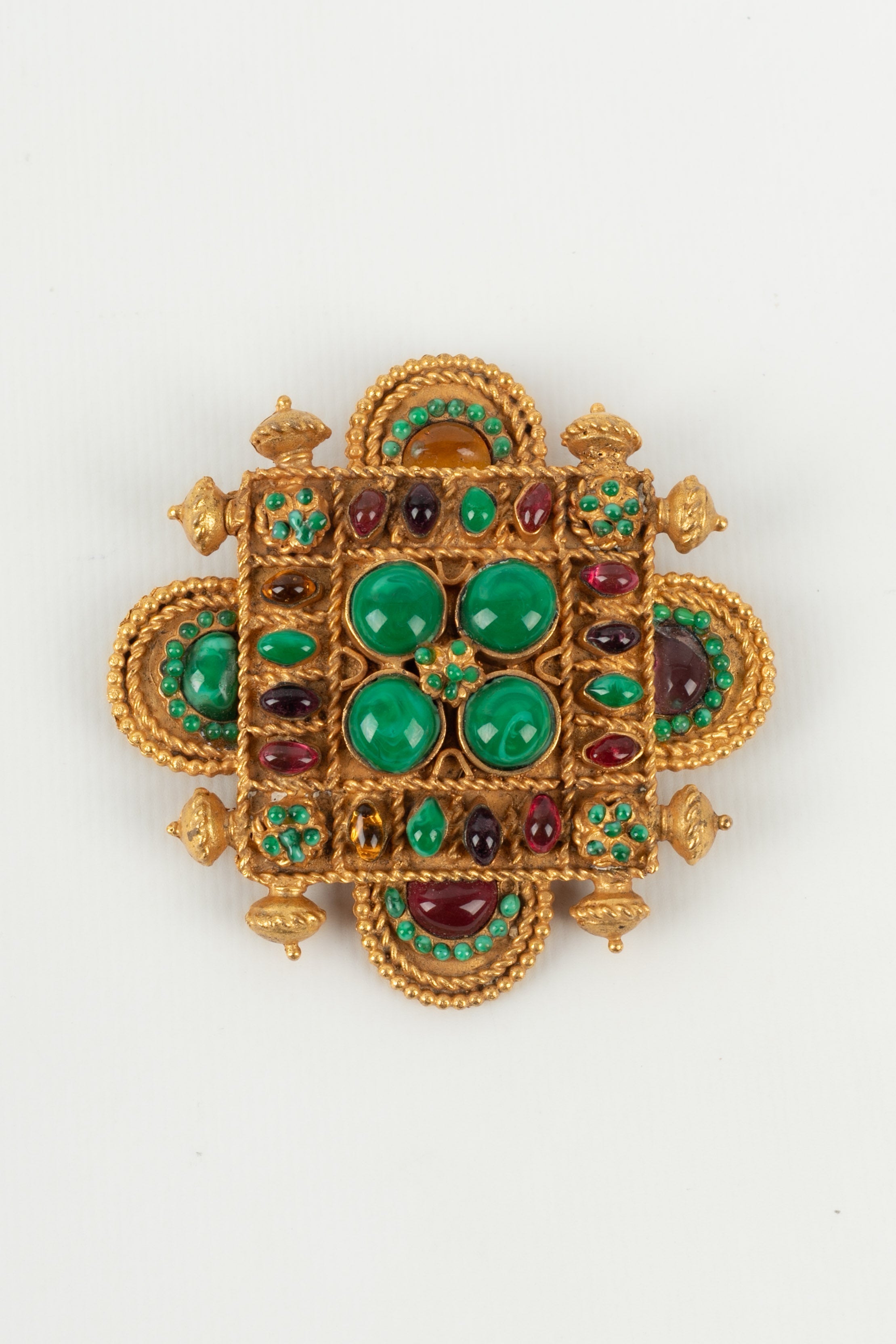 Broche byzantine Chanel