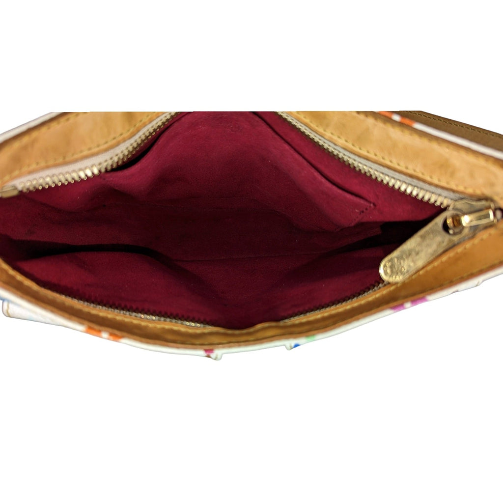 Louis Vuitton Monogram Multicolor Lodge PM White