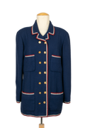Veste bleue Chanel