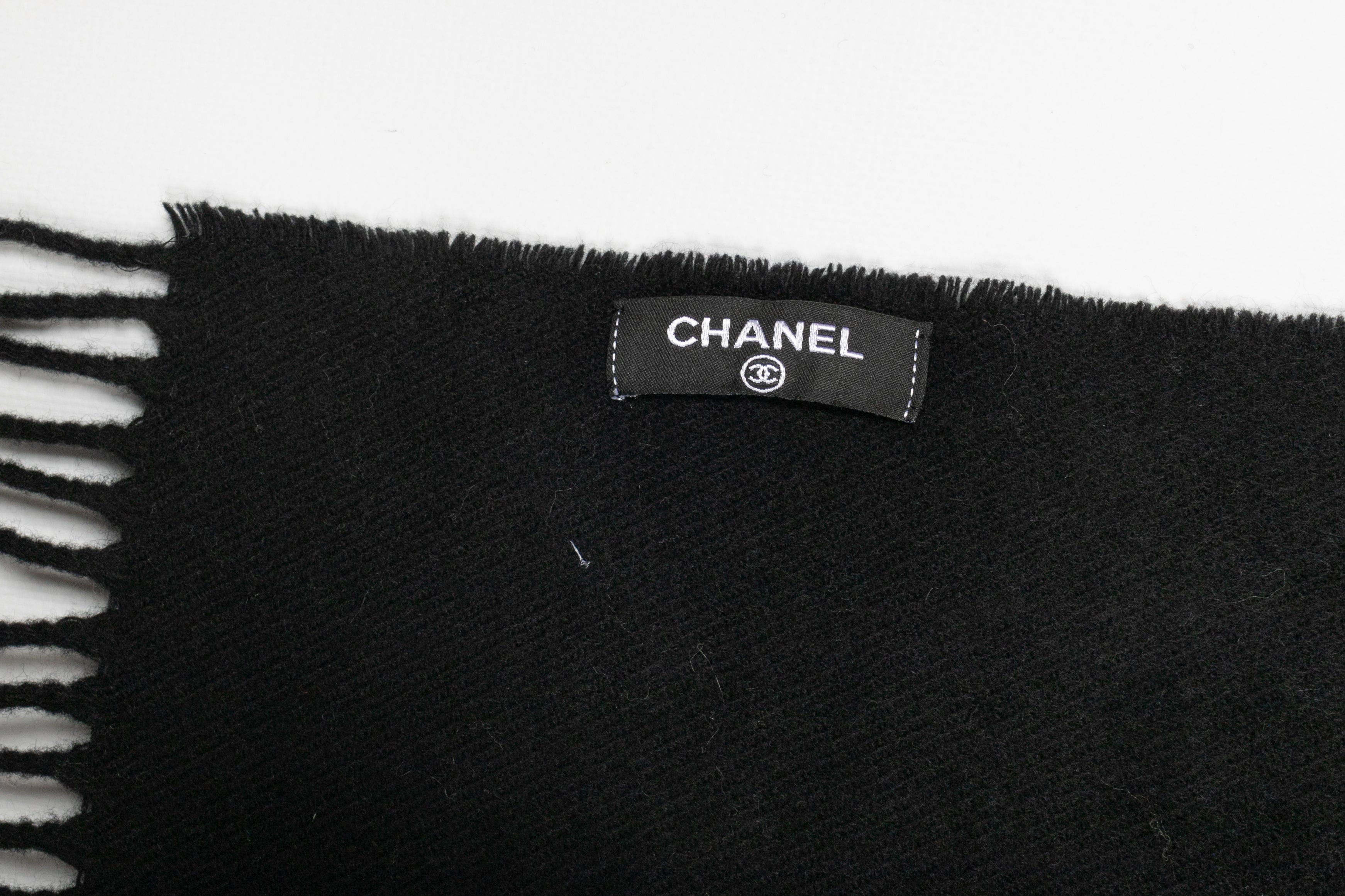 Echarpe en cachemire Chanel