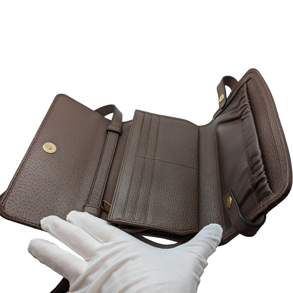 Gucci Web GG Supreme Ophidia Wallet Crossbody