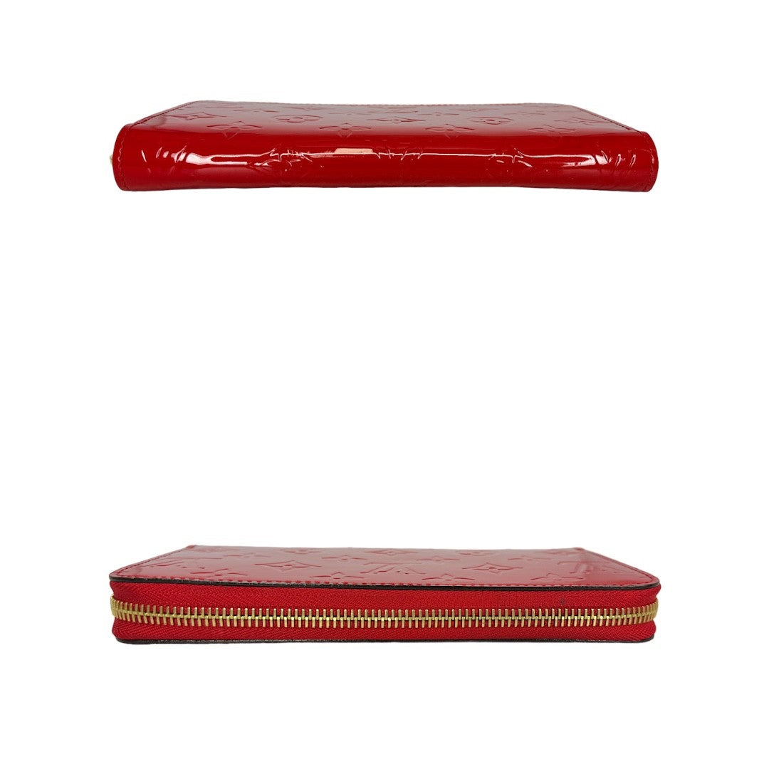 Louis Vuitton Monogram Patent Zippy Wallet