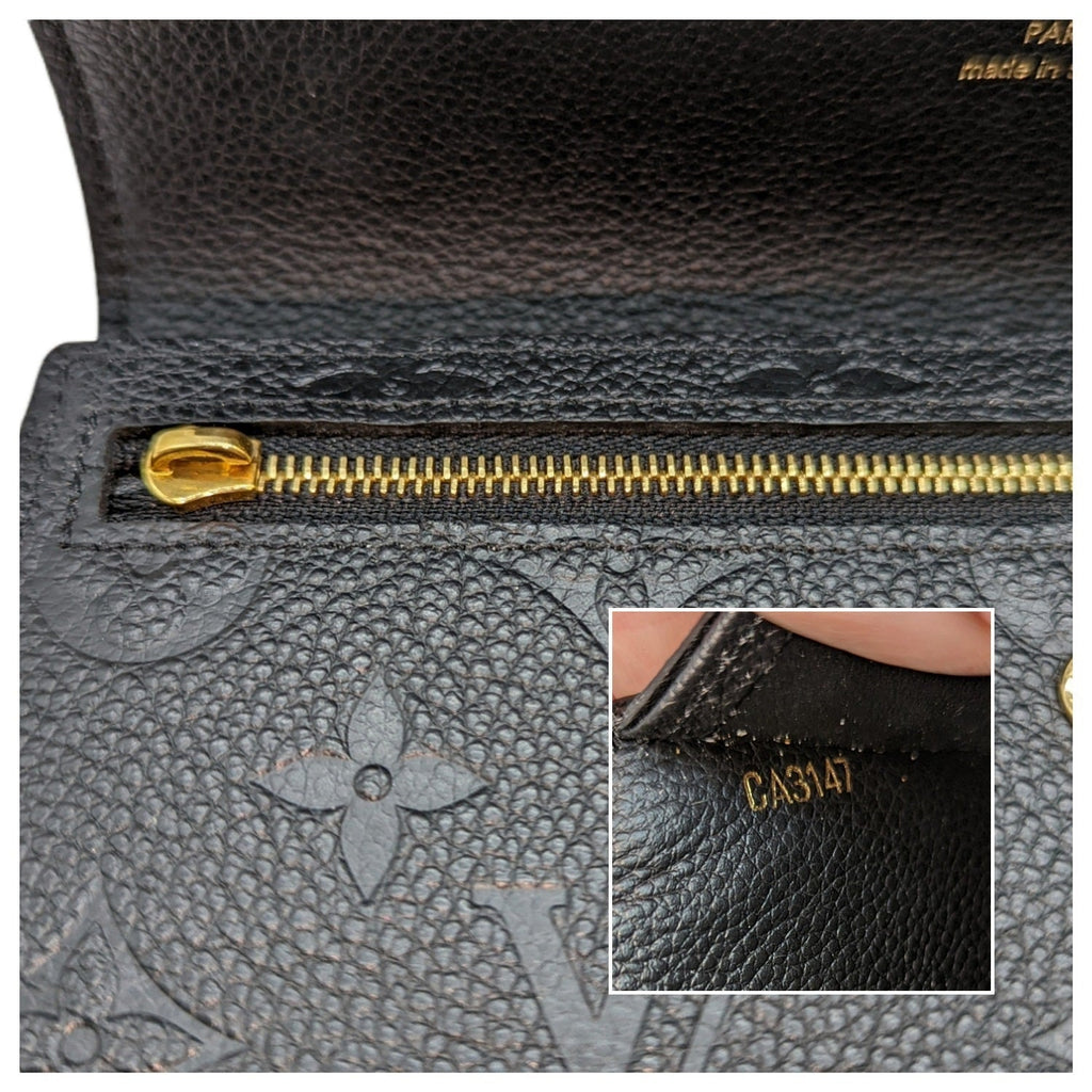 Louis Vuitton Empreinte Pont Neuf Continental Wallet