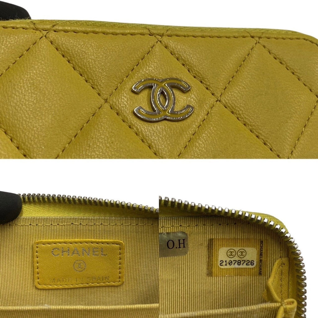 Chanel Zip around wallet