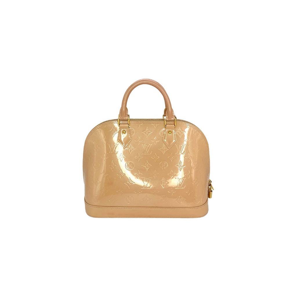 Louis Vuitton Blush Monogram Vernis Alma PM