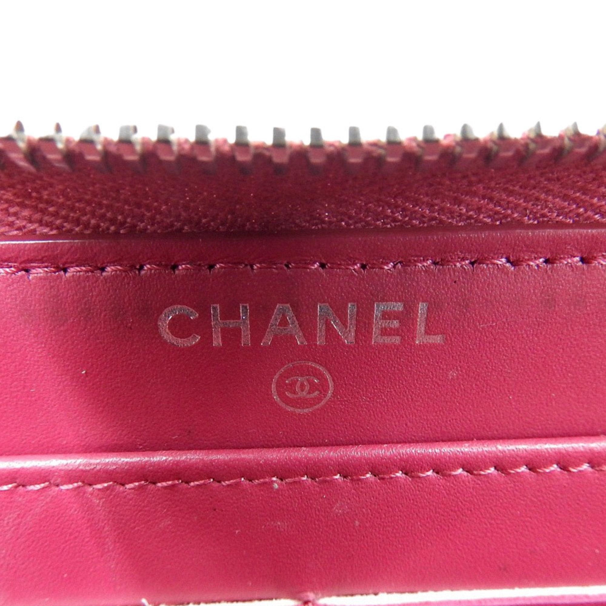 Chanel Zip around wallet