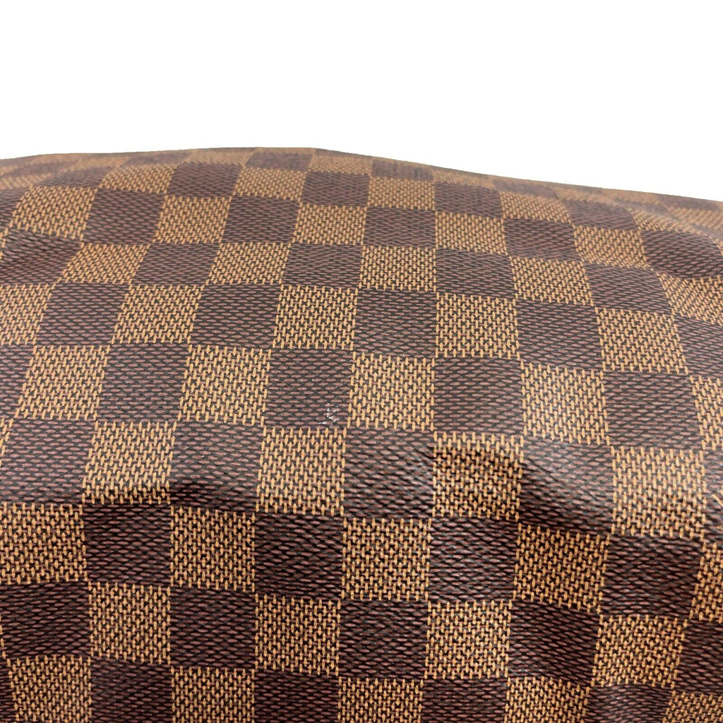 LOUIS VUITTON Excellent Damier Ebene Speedy Bandouliere 30 Brown Handbag