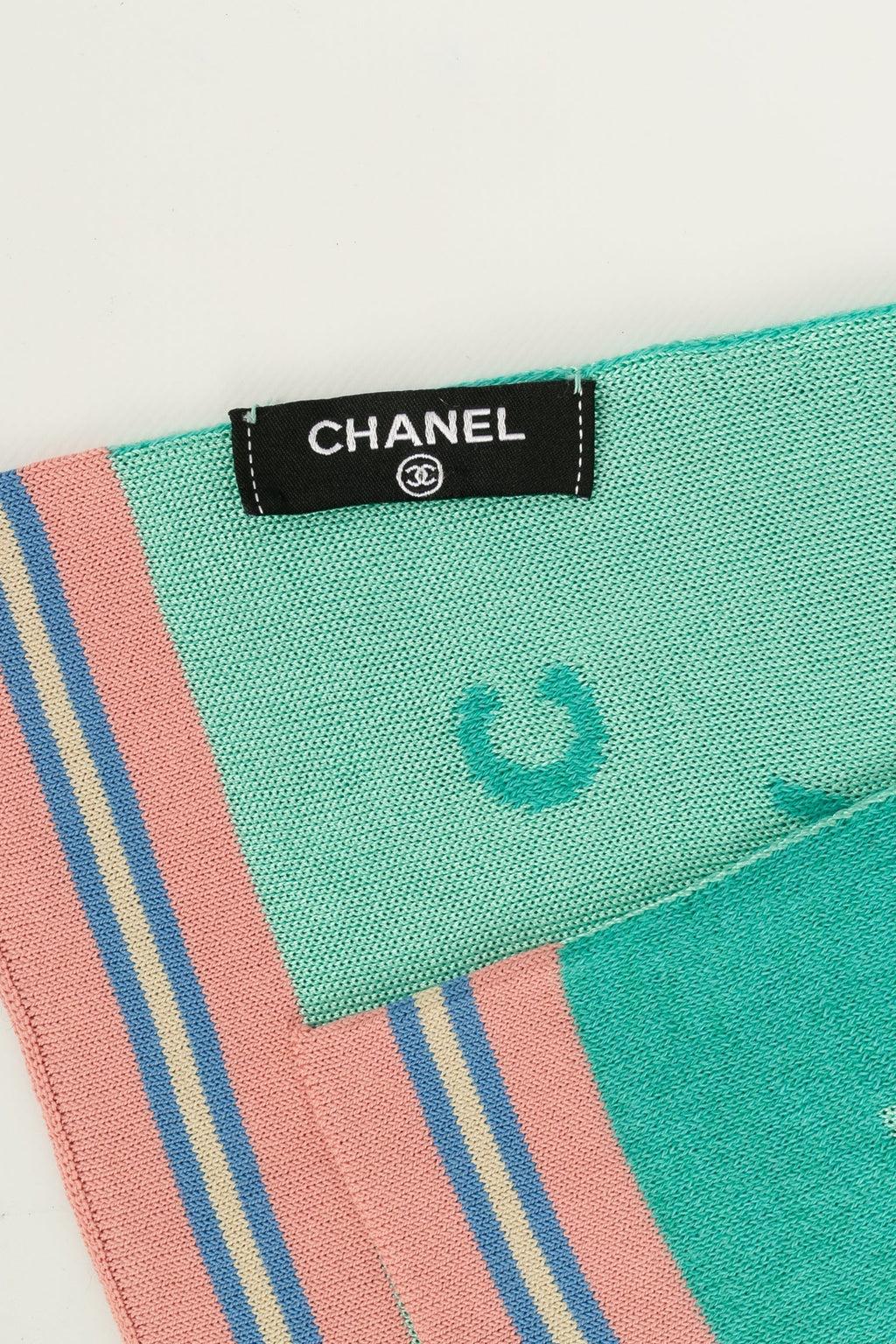 ��charpe verte Chanel