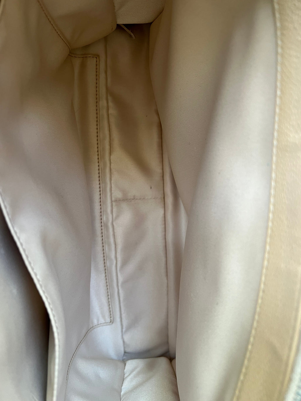 Chanel Light Beige Caviar Grand Shopper Tote with silver hardware (GST)