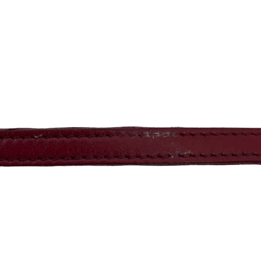 SAINT LAURENT LouLou Toy Strap Bag in Quilted Y Leather Red Cranberry Crossbody
