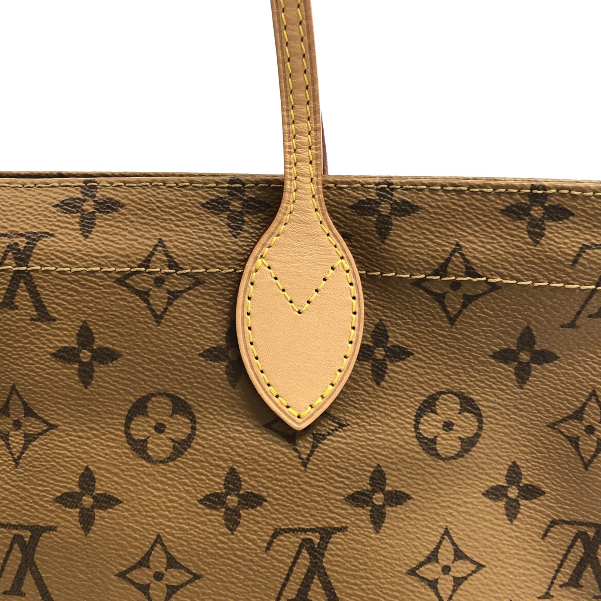 LOUIS VUITTON Monogram Reverse VHS Tape Carry It Tote Bag