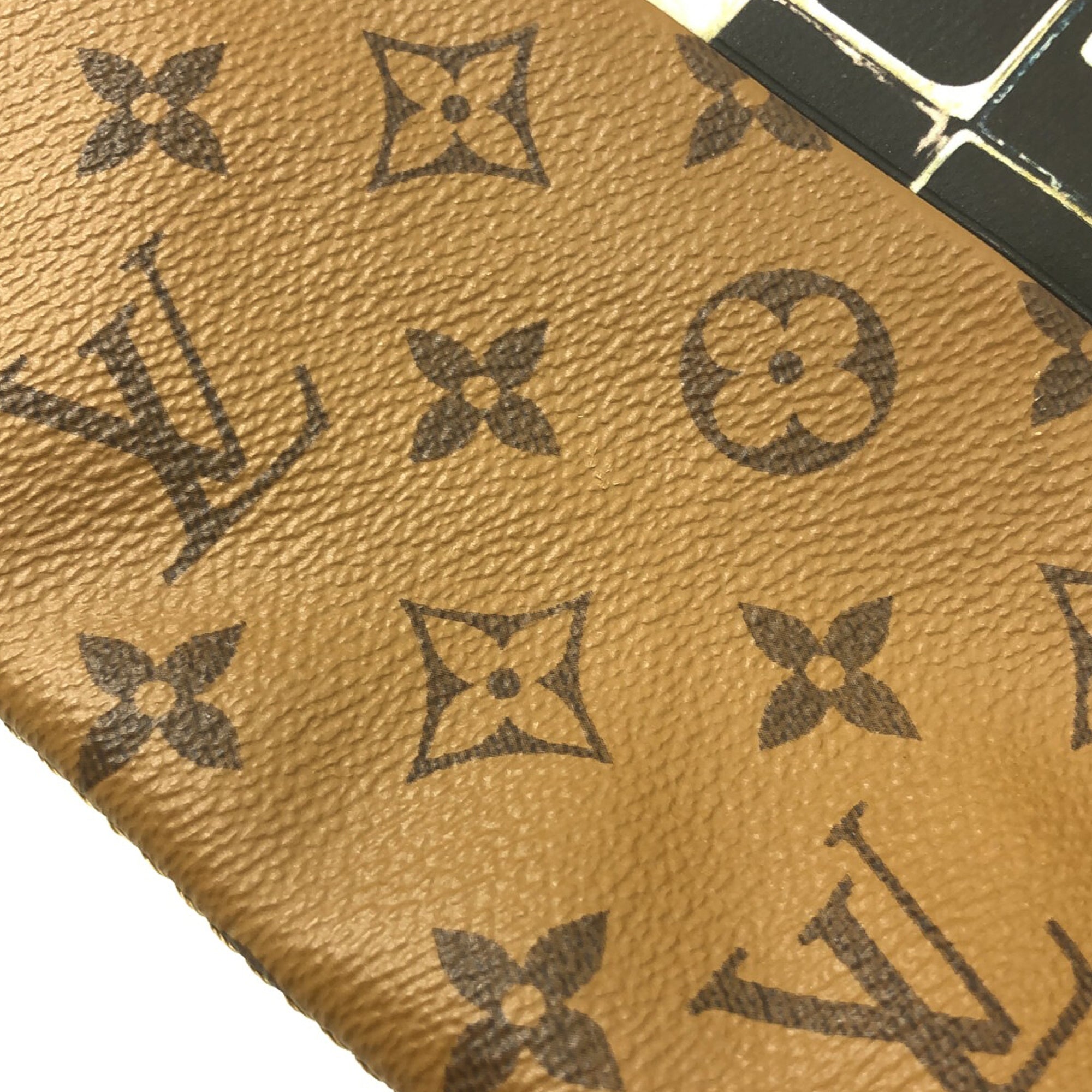 LOUIS VUITTON Monogram Reverse VHS Tape Carry It Tote Bag